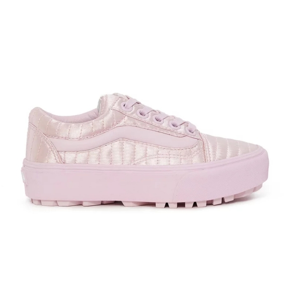 lilac platform vans